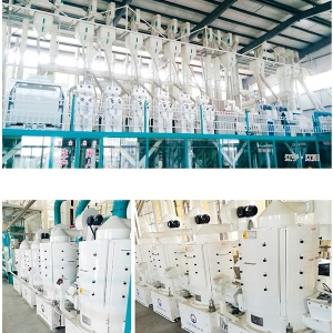 Complete Set of Milling Rice Equipment with Output of 80-300 T/D