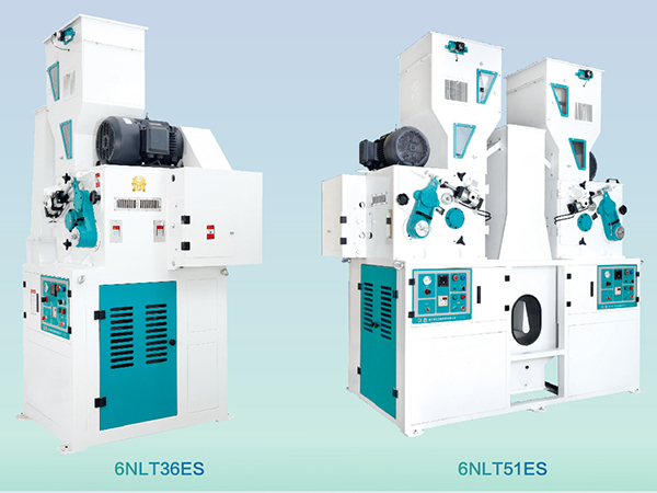 6nlt-es系列双速气压胶辊砻谷机